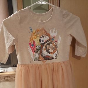 Girls Star Wars Dress BB-8
